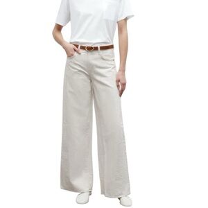 TWP | Women’s All Most Famous Wide Leg Jeans in Natural Size 27